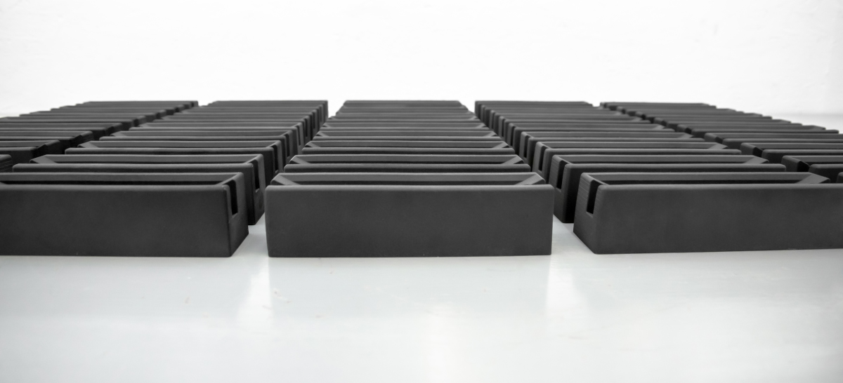 3D Druck Serienfertigung Lasersintern 3D Druck Service Kleinserie PA11 Schwarz
